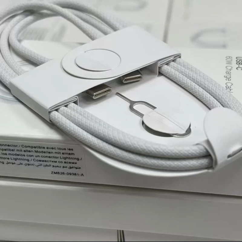 کابل شارژ اپل آیفون 16 پرو مکس طول ۱ متر - تصویر 2